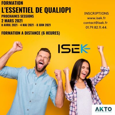 L'essentiel de Qualiopi l-isek-est-certifie-qualiopi-pour-ses-actions-de-formation